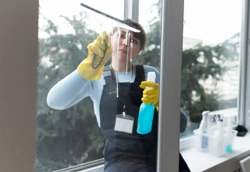 Nettoyage de vitres intérieures et extérieures à Moutier-Malcard